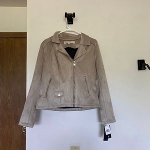 Cream Suede Moro Jacket